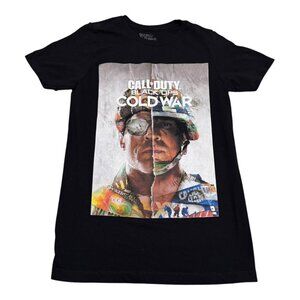 Call of Duty Black Ops Cold War Video Game Promo Shirt Adult‎ Small